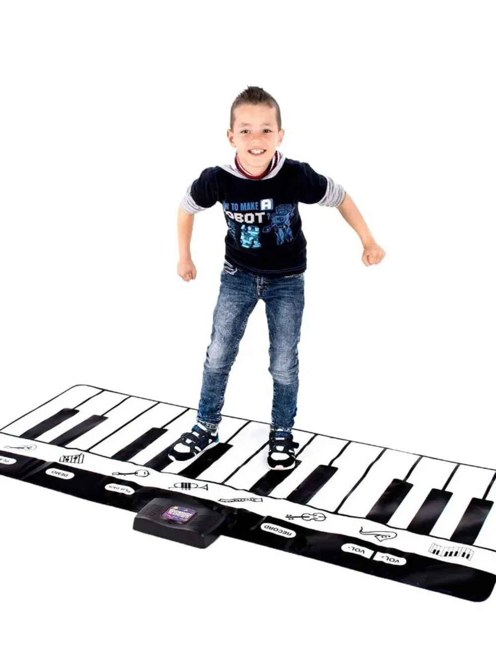 New Giant Floor Piano Keyboard Playmat Foldable Mat Musical Instrument Toddler K